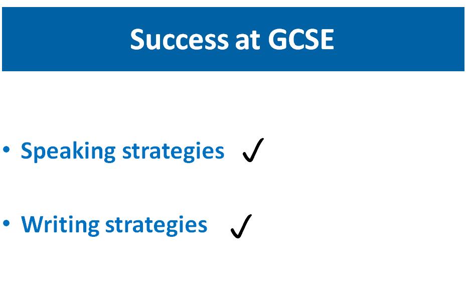 Success at GCSE