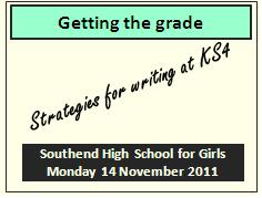 Writing Strategies