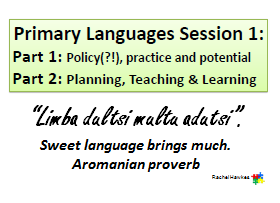 Primary MFL session 1