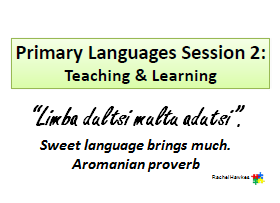 Primary MFL session 2